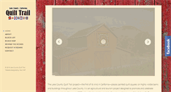 Desktop Screenshot of lakecountyquilttrail.com